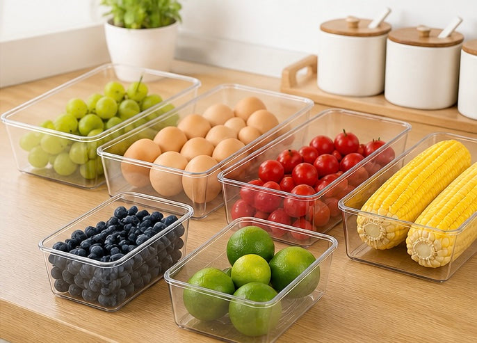 Fridge Organizer Set – Keep Your Kitchen Clean & Fresh
