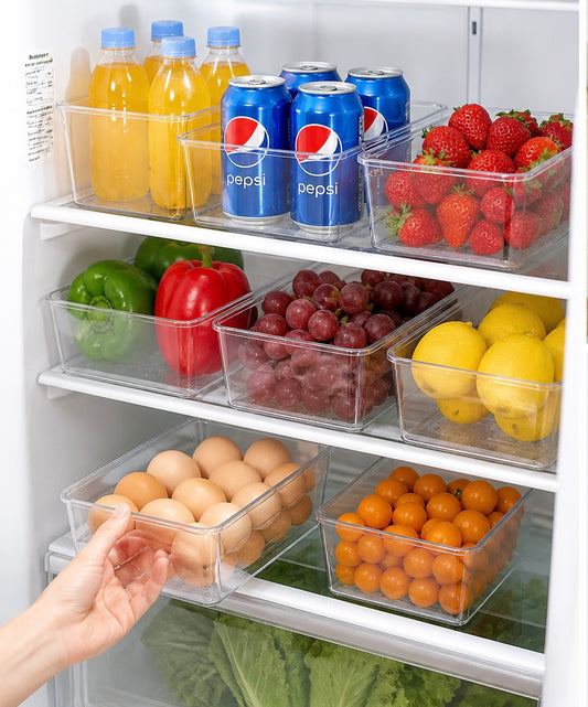 Fridge Organizer Set – Keep Your Kitchen Clean & Fresh